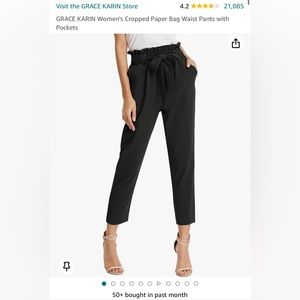 Grace Karen size XS paper bag pants